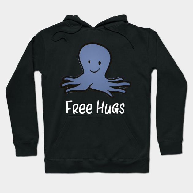 Free Hugs Octopus Hoodie by DANPUBLIC